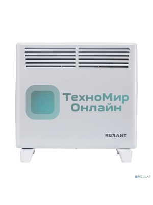 Конвектор электрический Rexant белый, 1000 Вт, 15 м2, механический термостат