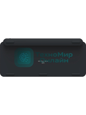 Клавиатура беспроводная Logitech MX Keys Mini (920-010501), USB, Bluetooth/Радиоканал, темно-серый/черный