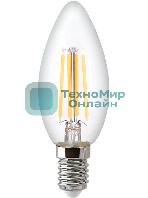 Лампа светодиодная Hiper THOMSON LED FILAMENT CANDLE 5W 545Lm E14 4500K TH-B2066