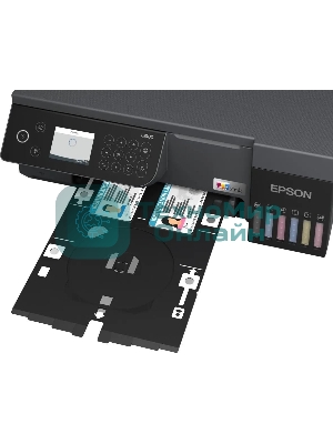 МФУ струйное Epson EcoTank L8100 (C11CK94***), A4, цветной, печ. до 8 стр/мин., 5760 x 1440 dpi (печ.), 1200x4800dpi (скан.), USB, Wi-Fi