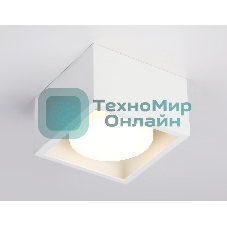 Светильник накладной TN70825 WH белый GX53 max 12W 100*100*60