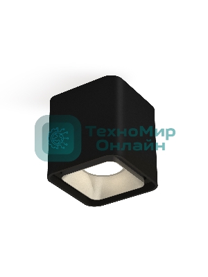 Светильник Ambrella Light XS7841003 SBK/SSL черный песок/серебро песок MR16 GU5.3 (C7841, N7703)