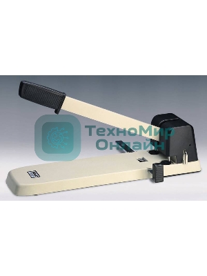 Дырокол Kw-Trio 933 макс.:190лист. металл/пластик с линейкой черный/белый