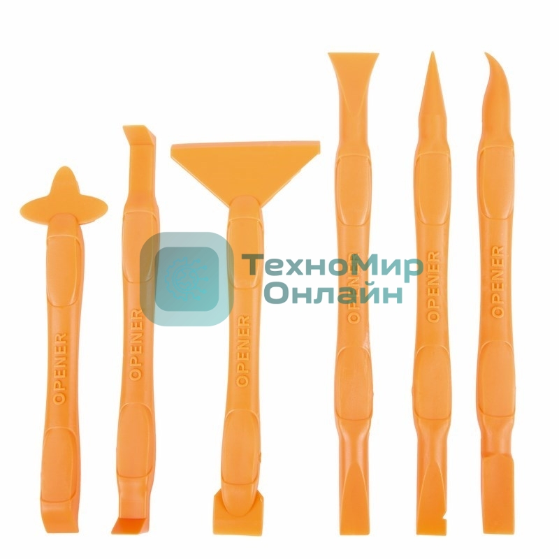 Набор инструментов для вскрытия корпусов мобильной техники Rexant 6 предметов RA-05