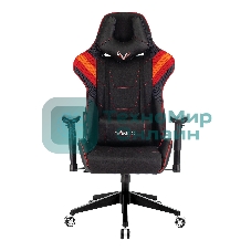 Кресло игровое Бюрократ VIKING 4 AERO RED две подушки черный/красный искусст.кожа/ткань