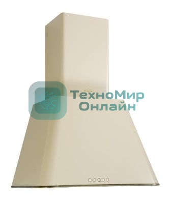 Вытяжка каминная Elikor Гамма 60П-650-Э3Д кремовый/бронза, 59.4 см, 650 куб. м/ч, 56 дБ