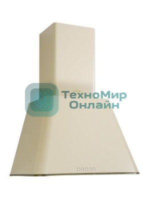 Вытяжка каминная Elikor Гамма 60П-650-Э3Д кремовый/бронза, 59.4 см, 650 куб. м/ч, 56 дБ