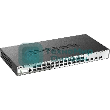 Коммутатор управляемый L2 DGS-1210-28XS/ME/B2A с 24 портами 100/1000Base-X SFP и 4 портами 10Gbase-X SFP+