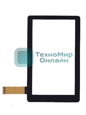 Сенсорное стекло (тачскрин) Ritmix 7, черное