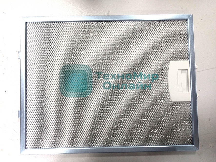 Фильтр алюминиевый рамочный для вытяжки 245х315х8
