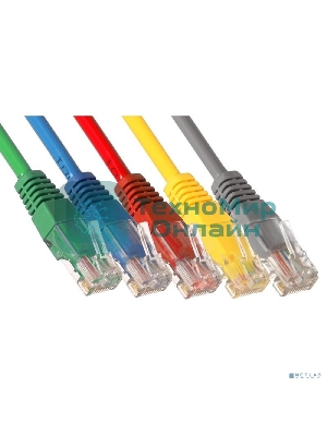 Патч-корд ExeGate EX286375RUS UTP-RJ45-RJ45-5e-0,3M-LSZH-GY, UTP, cat.5e, LSZH, 0.3м, серый