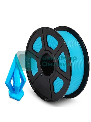 Филамент NVPrint PLA+ Cyan для 3D печати диаметр 1.75мм длина 330 метров масса 1 кг