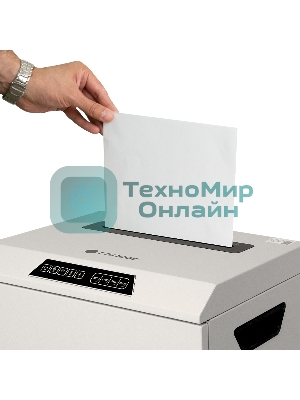 Шредер ГЕЛЕОС УО38-7, DIN P-7 (7 ур-нь секр.), фрагмент 1х2 мм, 4-6 лист (70г/м2), 38 литров