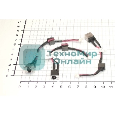 Разъем для ноутбука HY-DE011 Dell Mini 9 (910),10 (1010) с кабелем