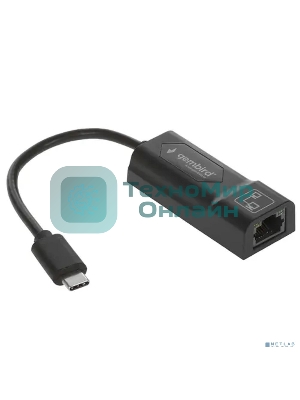 Сетевой адаптер Ethernet Gembird NIC-U6, Type-C - Gigabit Ethernet adapter