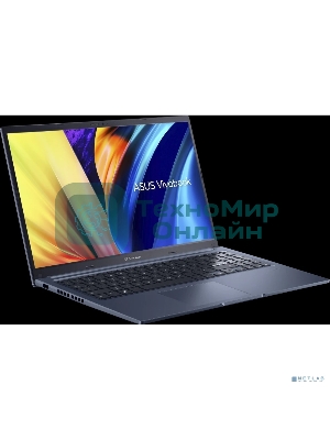 Ноутбук Asus Vivobook 15 X1502VA-BQ924 синий Core i7 13620H 16Gb SSD 512Gb Intel Iris Xe graphics 15.6