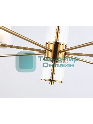 Люстра Ambrella light LH56013/7 BS/FR латунь/белый матовый E14*7 max 40W D790*1260