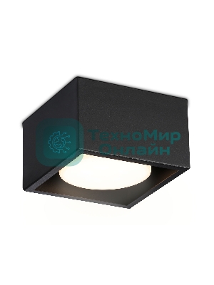 Светильник накладной TN70827 BK черный GX53 max 12W 100*100*60