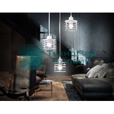 Светильник Ambrella light TR8078/3 WH белый E27*3 max 40W D372*1170