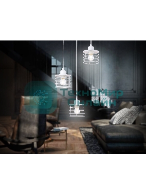 Светильник Ambrella light TR8078/3 WH белый E27*3 max 40W D372*1170