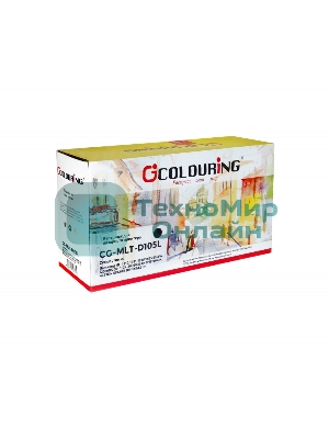 Картридж лазерный Colouring CG-MLT-D105L черный (2500 стр) для Samsung ML-1910/1915/2525/2525W/2580N SCX-4600/4623F/4623GN SF650
