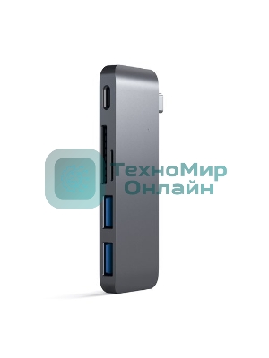 USB-концентратор Satechi Type-C USB 3.0 Passthrough Hub для Macbook 12
