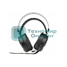 Гарнитура проводная Игровые Harper Gaming Hellfire GHS-X10 черный/зеленый