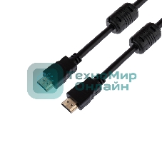 Кабель PROconnect Шнур HDMI - HDMI gold 1.5М с фильтрами (PE bag)