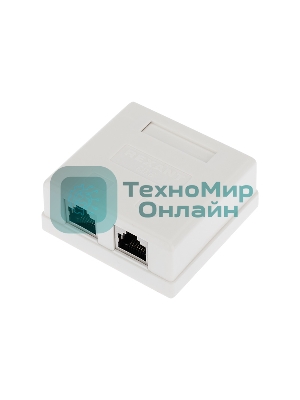 Рoзетка компьютерная внешняя Rexant 2-порта RJ-45 (8P8C), FTP экранированная, категория 6