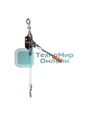 Лебедка рычажная Sparta тяга - 1,5 т, подъем - 0,6 т, 1.5 м, одинарное храповое колесо
