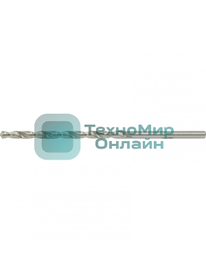 Сверло по металлу Matrix, 6,0 х 139 мм, полированное, удл., HSS, 10 шт. цил. хв.