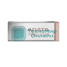Флешка USB ADATA UR350 (UR350-64G-RSR/BG), 64Gb, USB 3.2, R/W 100/15, серебристый/коричневый