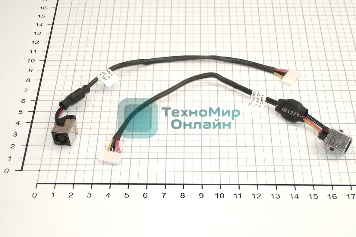 Разъем для ноутбука HY-DE020 Dell Studio 14Z 1440 с кабелем