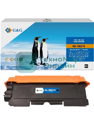 Картридж лазерный G&G, аналог Brother TN-2275 2.6k