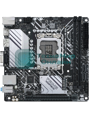 Материнская плата ASUS PRIME H610I-PLUS D4-CSM, LGA 1700, Intel H610, 2xDDR4, 4xSATA, 1xM.2 PCIe 3.0 x4, 1xPCIe 4.0 x16, 1xHDMI, 1xDP, 1xVGA, 2xUSB-A 3.2 Gen 1, 2xUSB-A 2.0, 1x 1Gb LAN, 3x3.5 мм, 7.1, Mini-ITX