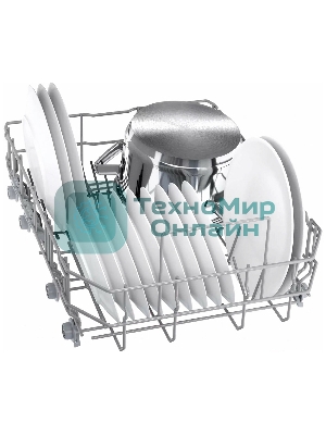 Встраиваемая посудомоечная машина Bosch SMV4HVX03E, серебристый, 59.8 см, 14 компл., 46 дБ, класс D