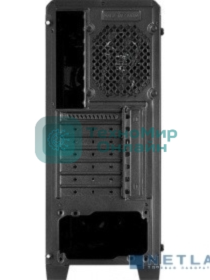Компьютерный корпус Aerocool/Formula Ore Saturn FRGb-G-BK-v1 (2xUSB, 2xAudio, 0.5 мм,3x120 мм FAN, прозрачная стенка-закаленное стекло, ATX,