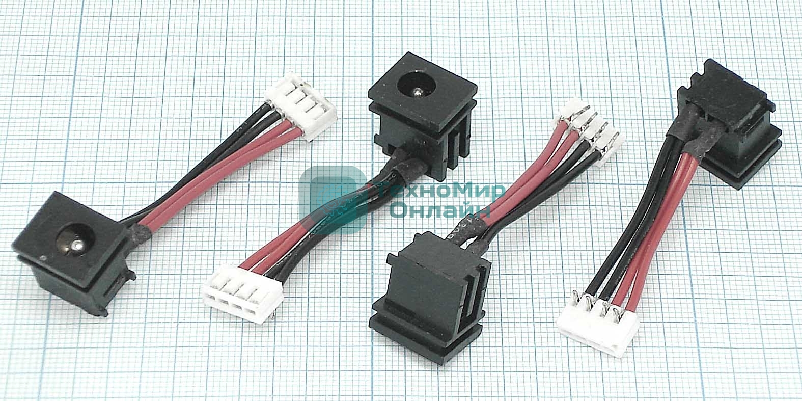 Разъем для ноутбука HY-TO025 Toshiba Satellite Pro M70 с кабелем