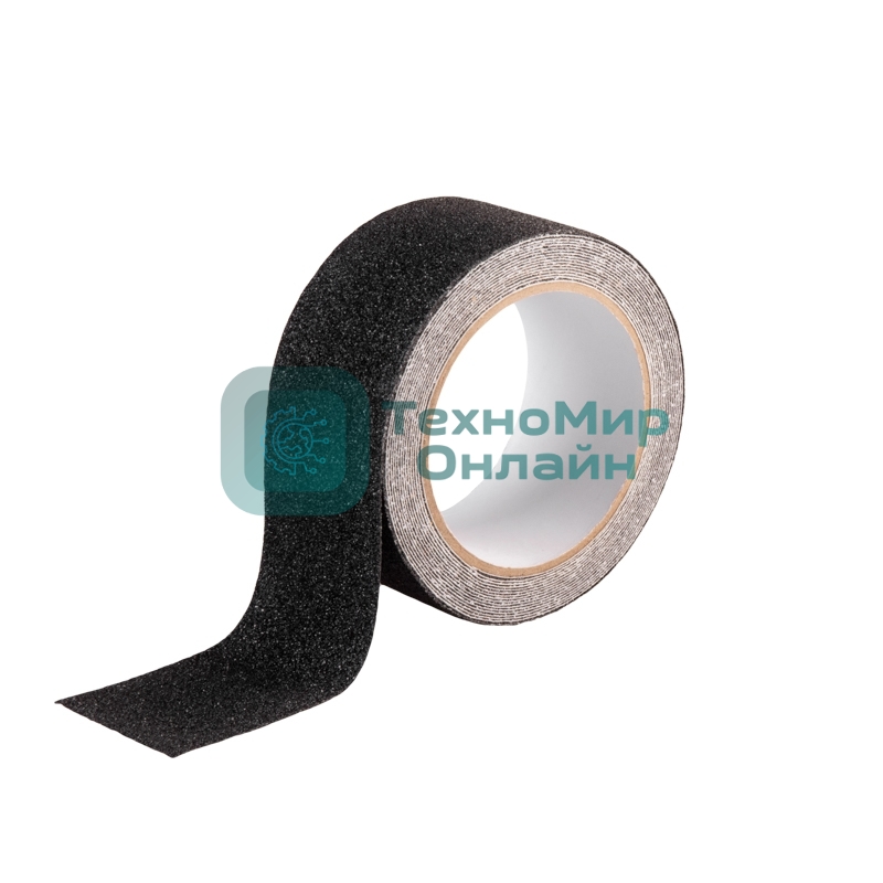 Лента противоскользящая самоклеящаяся, 50 мм х 5 м, черная Rexant