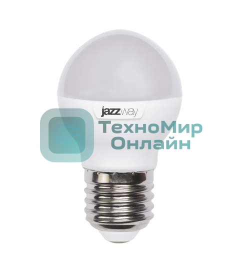 Лампа светодиодная PLED- SP G45 11Вт E27 4000К 230/50 JazzWay 5019362