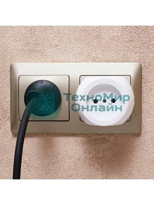 Набор тройников электрических Rexant Шар, 6 А, белый (2 шт./уп.)