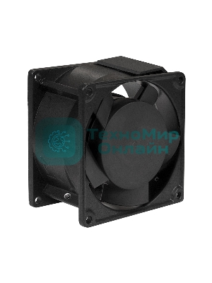 Вентилятор для корпуса ExeGate EX08038BAT черный, 80 мм, 2600 об/мин, 35 дБ