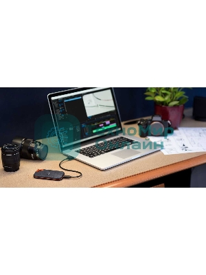 Внешний SSD SanDisk Extreme, 1TB, USB 3.2 Gen 2x2 Type-C, R/W 2000/2000, черный