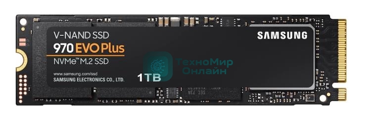 Накопитель SSD Samsung 970 EVO PLUS 1TB M.2 2280  MZ-V7S1T0B/AM