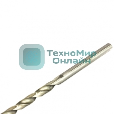 Сверло по металлу Matrix, 6,0 х 139 мм, полированное, удл., HSS, 10 шт. цил. хв.