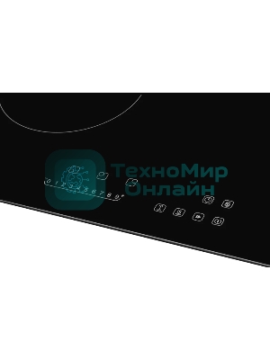 Встраиваемые электрические панели Kuppersberg ECO 411 45 см, стеклокерамика, Hi-Light, черный