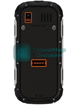 Мобильный телефон Maxvi R2 up оранжевый