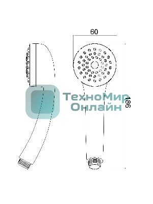 LE01 Лейка для душа