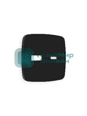 Лицевая панель OMEGA (Черный матовый) для розетки 2USB тип A+C QUANT OP8110