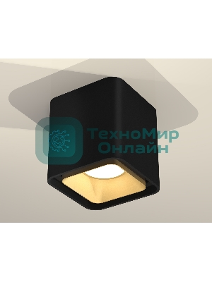 Светильник Ambrella Light XS7841004 SBK/SGD черный песок/золото песок MR16 GU5.3 (C7841, N7704)